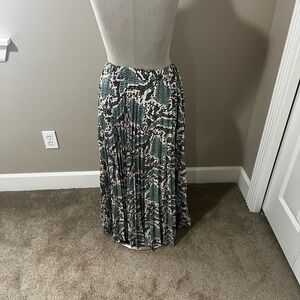 Top Shop pleated midi skirt